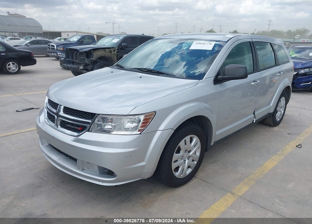 2014 DODGE JOURNEY AMERICAN VALUE PKG VIN: 3C4PDCAB3ET219954