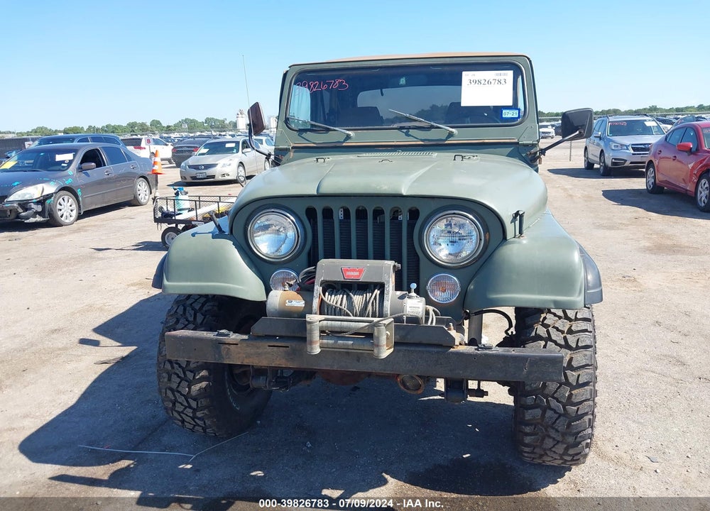 1984 JEEP CJ7 VIN: 1JCCM87E6ET100335