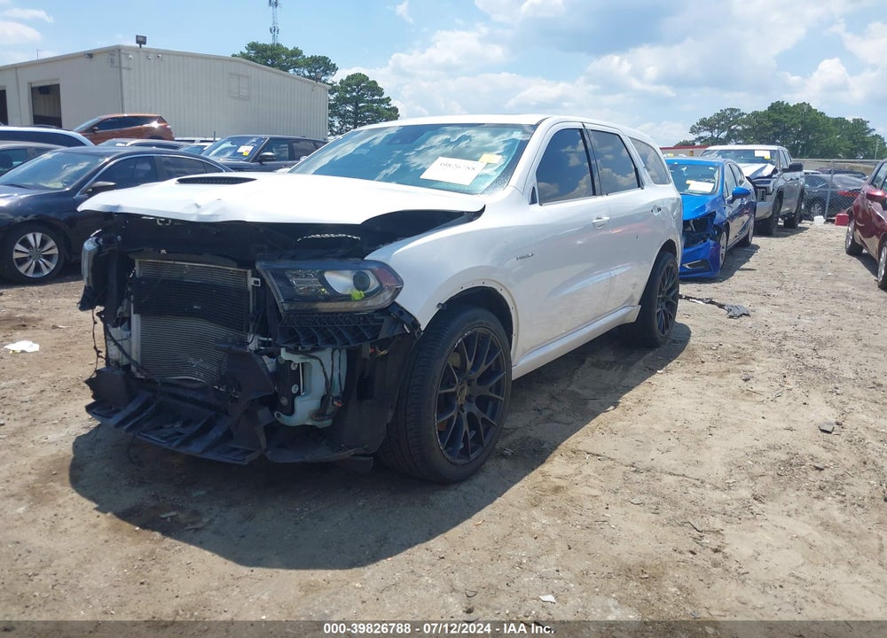 2020 DODGE DURANGO R/T RWD VIN: 1C4SDHCT6LC100267