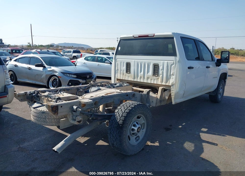2020 CHEVROLET SILVERADO 2500HD 4WD LONG BED WT VIN: 1GC4YLE74LF330078