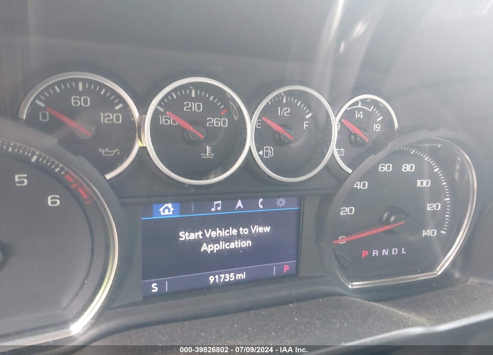 2021 CHEVROLET SILVERADO 1500 4WD SHORT BED RST VIN: 3GCUYEED8MG261025