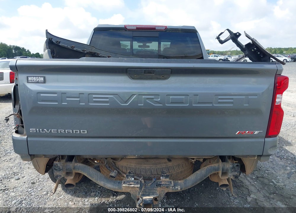 2021 CHEVROLET SILVERADO 1500 4WD SHORT BED RST VIN: 3GCUYEED8MG261025
