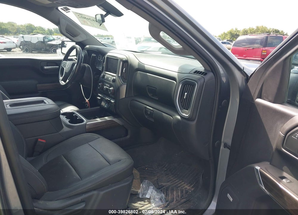 2021 CHEVROLET SILVERADO 1500 4WD SHORT BED RST VIN: 3GCUYEED8MG261025
