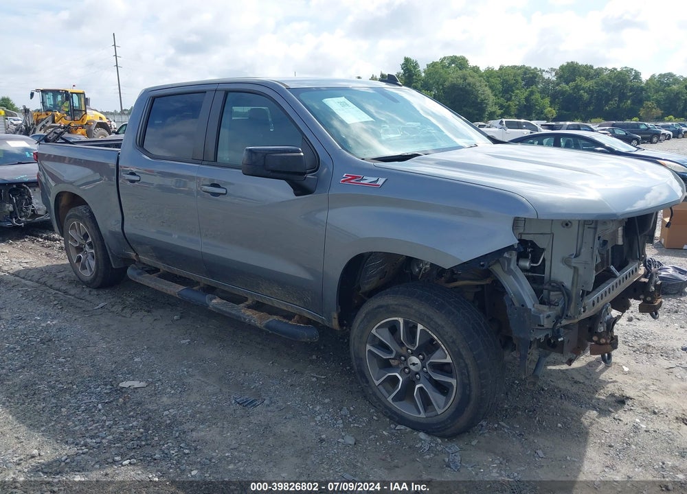 2021 CHEVROLET SILVERADO 1500 4WD SHORT BED RST VIN: 3GCUYEED8MG261025