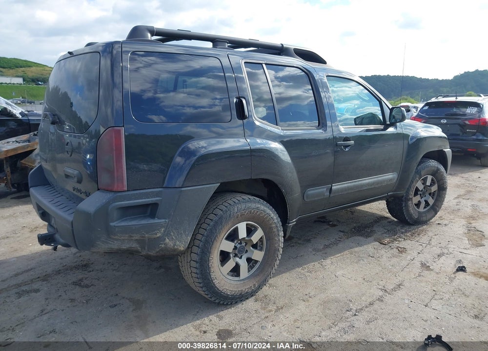2011 NISSAN XTERRA PRO - 4X VIN: 5N1AN0NW1BC523737