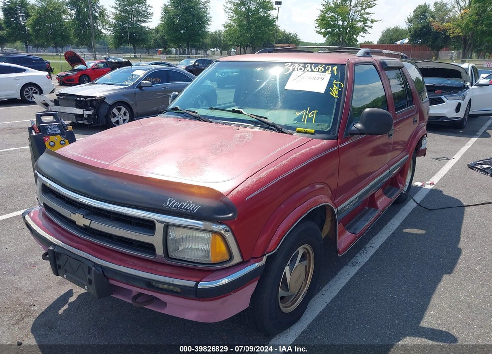 1995 CHEVROLET BLAZER VIN: 1GNDT13W7SK209569