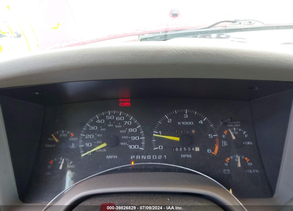 1995 CHEVROLET BLAZER VIN: 1GNDT13W7SK209569