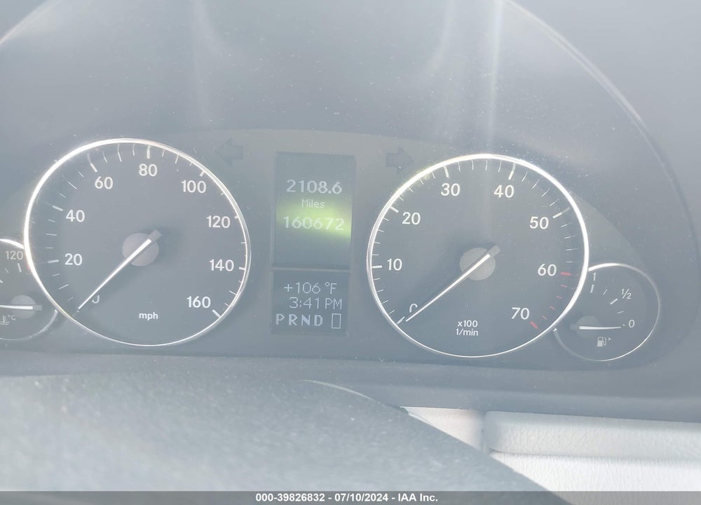 2005 MERCEDES-BENZ C 230 KOMPRESSOR SPORT VIN: WDBRF40J05F711092