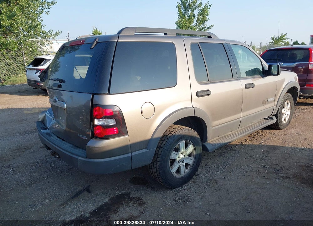 2006 FORD EXPLORER XLT VIN: 1FMEU73E76UA94014