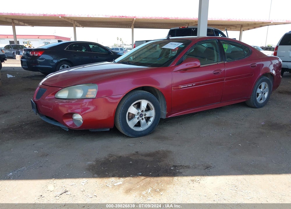 2005 PONTIAC GRAND PRIX GT VIN: 2G2WS522951311264