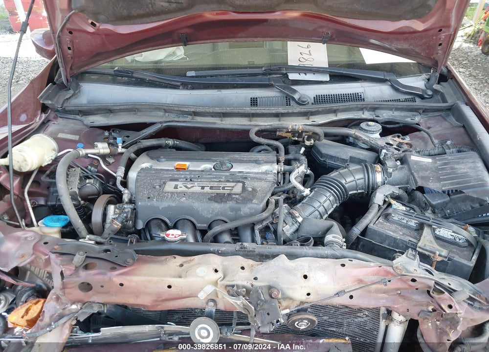 2009 HONDA ACCORD 2.4 EX-L VIN: 1HGCP26839A015327