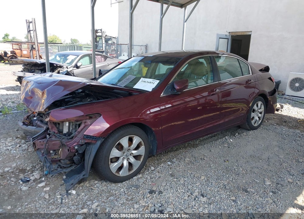 2009 HONDA ACCORD 2.4 EX-L VIN: 1HGCP26839A015327