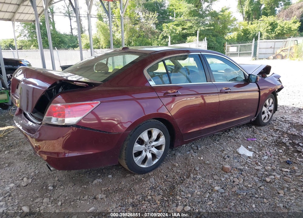 2009 HONDA ACCORD 2.4 EX-L VIN: 1HGCP26839A015327