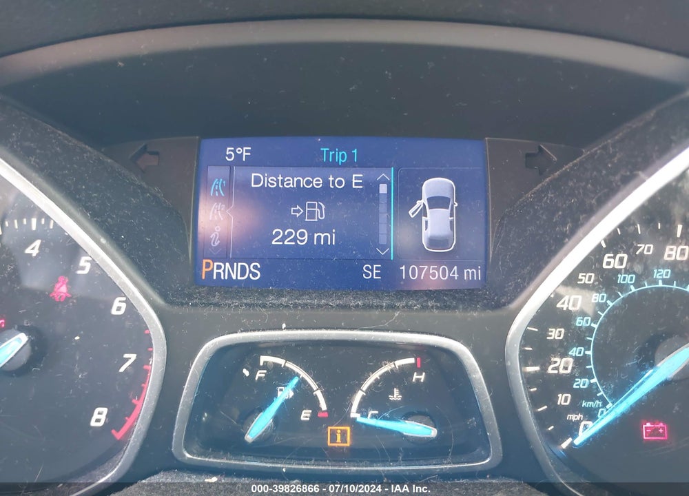 2013 FORD ESCAPE SE VIN: 1FMCU9GX4DUB59316