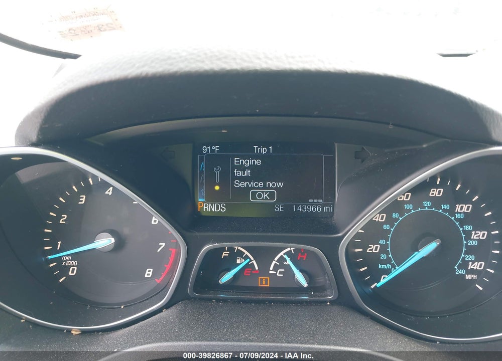 2014 FORD ESCAPE TITANIUM VIN: 1FMCU9J96EUB94998