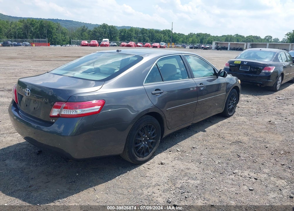 2010 TOYOTA CAMRY LE VIN: 4T4BF3EK7AR010572