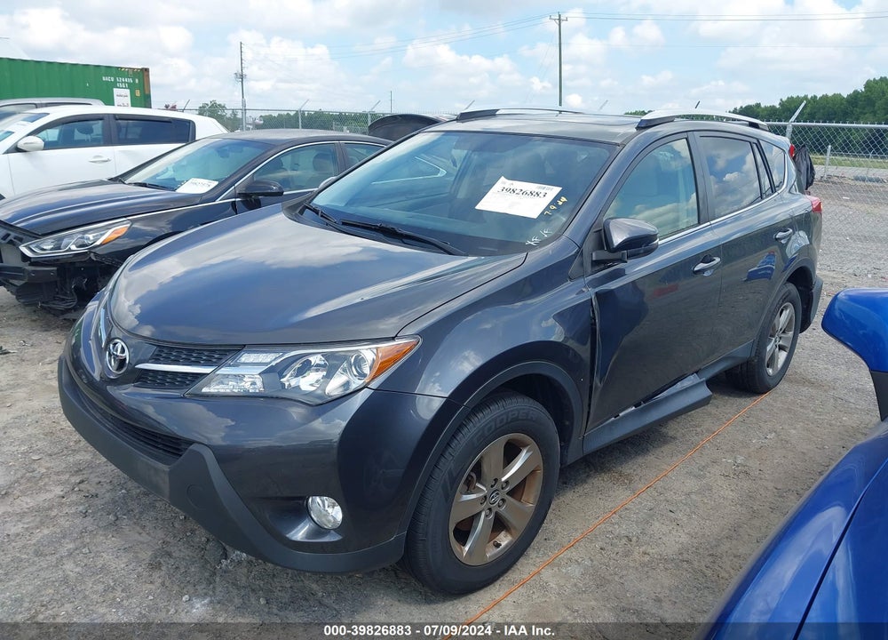2015 TOYOTA RAV4 XLE VIN: JTMRFREV1FD129977