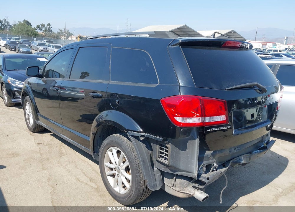 2014 DODGE JOURNEY SXT VIN: 3C4PDDBG1ET244206