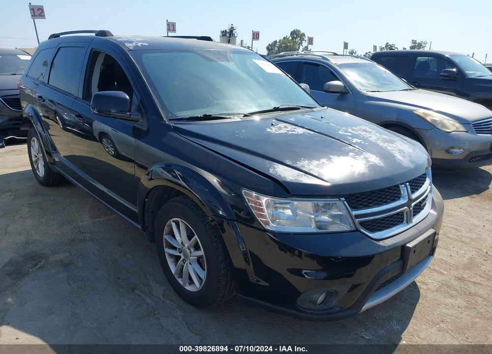 2014 DODGE JOURNEY SXT VIN: 3C4PDDBG1ET244206