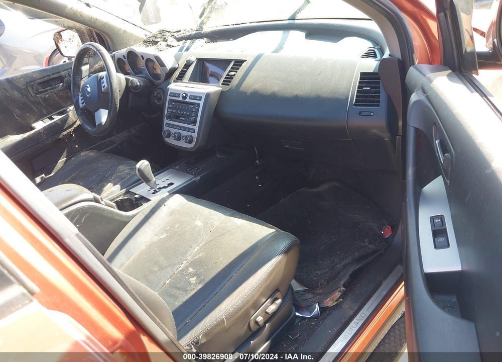 2005 NISSAN MURANO SL VIN: JN8AZ08W15W438151