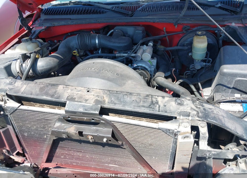2000 CHEVROLET SILVERADO 1500 VIN: 1GCEC14W8YZ292098