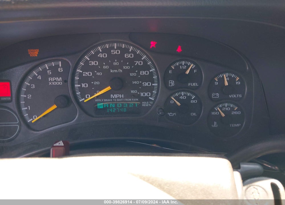 2000 CHEVROLET SILVERADO 1500 VIN: 1GCEC14W8YZ292098