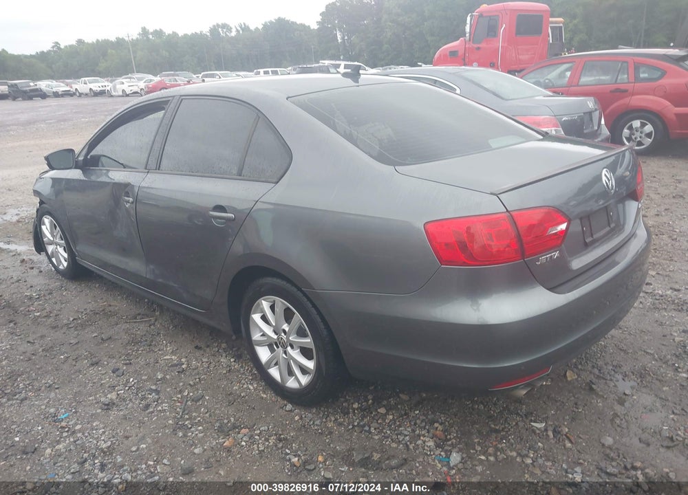 2012 VOLKSWAGEN JETTA 2.5L SE VIN: 3VWDX7AJ9CM410145