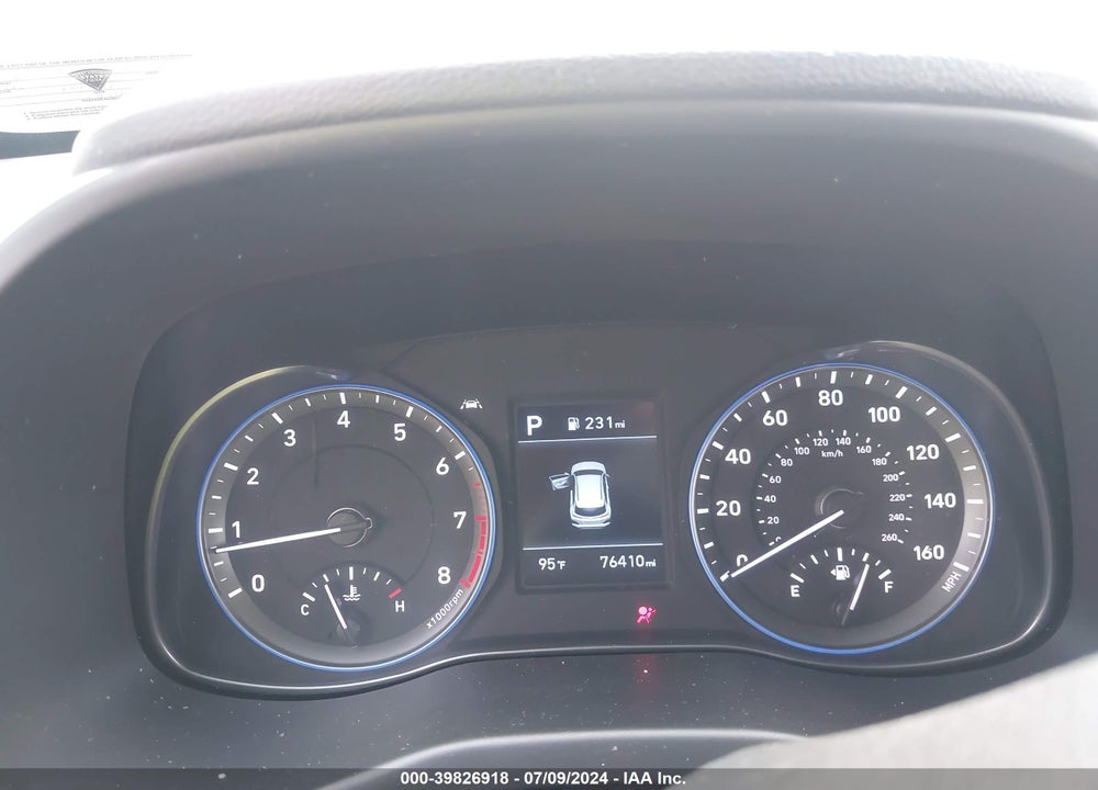 2021 HYUNDAI KONA SE VIN: KM8K1CAA8MU675121