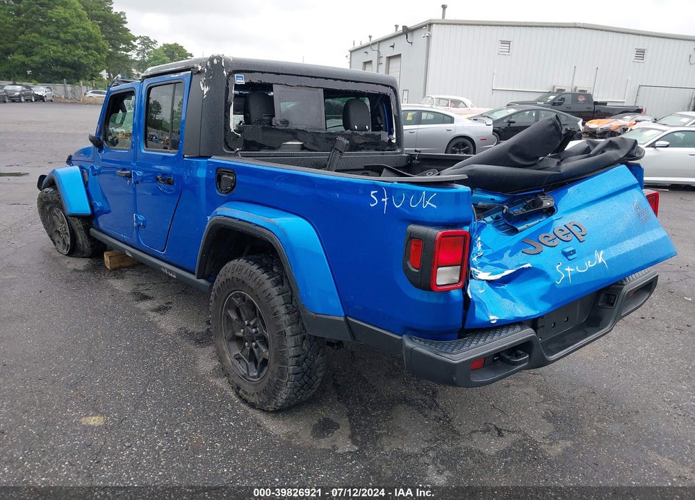 2021 JEEP GLADIATOR WILLYS 4X4 VIN: 1C6HJTAG5ML618732