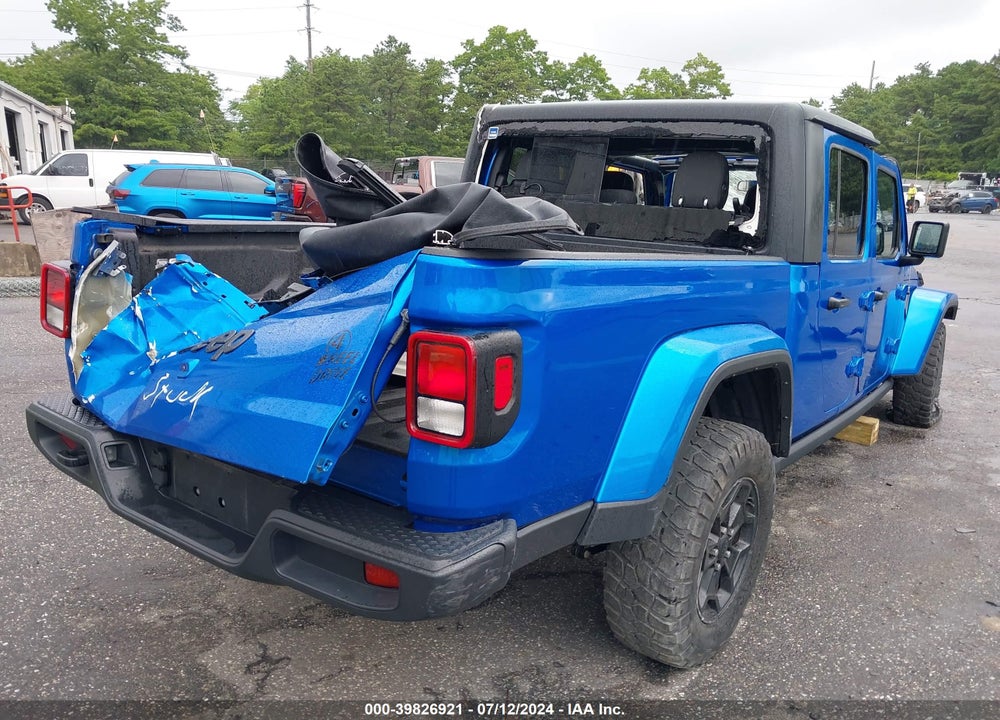 2021 JEEP GLADIATOR WILLYS 4X4 VIN: 1C6HJTAG5ML618732