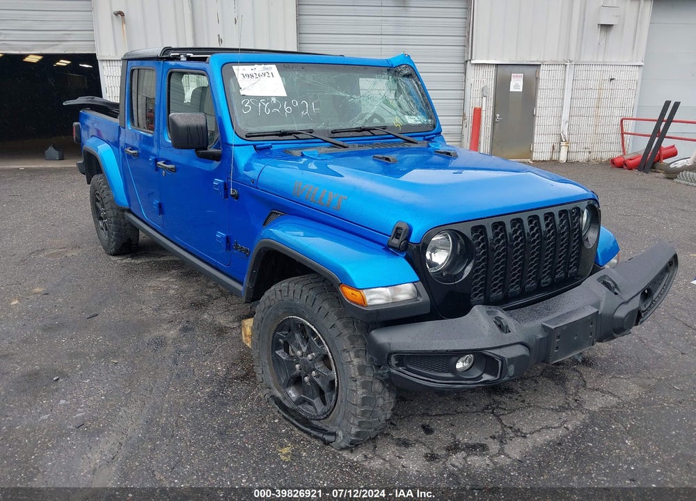 2021 JEEP GLADIATOR WILLYS 4X4 VIN: 1C6HJTAG5ML618732