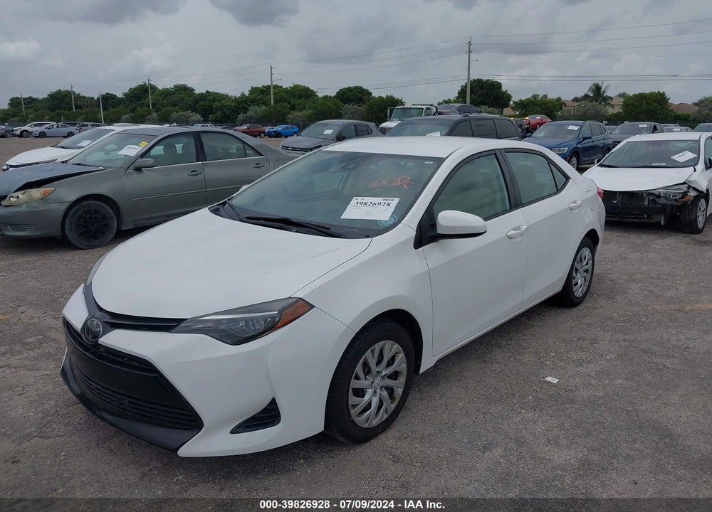 2019 TOYOTA COROLLA LE VIN: 5YFBURHEXKP930157