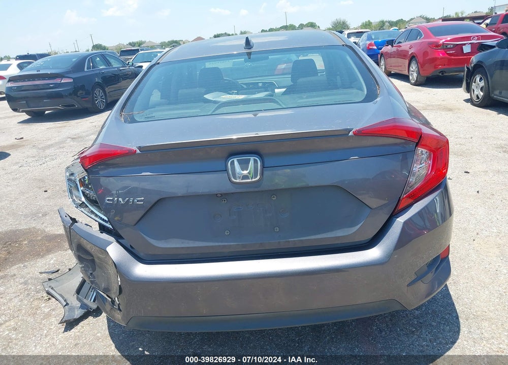 2018 HONDA CIVIC EX-T VIN: 2HGFC1E38JH643267