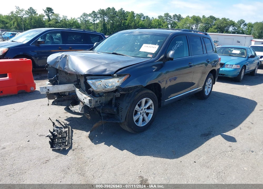 2011 TOYOTA HIGHLANDER SE V6 VIN: 5TDBK3EH7BS065348