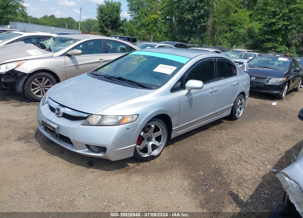 2010 HONDA CIVIC LX VIN: 2HGFA1F58AH556345