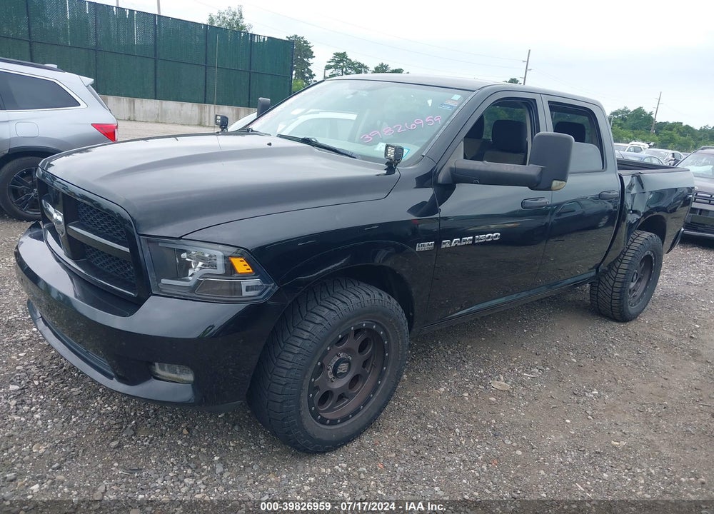 2012 RAM 1500 ST VIN: 1C6RD7KT0CS228236
