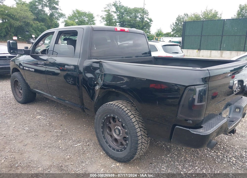 2012 RAM 1500 ST VIN: 1C6RD7KT0CS228236