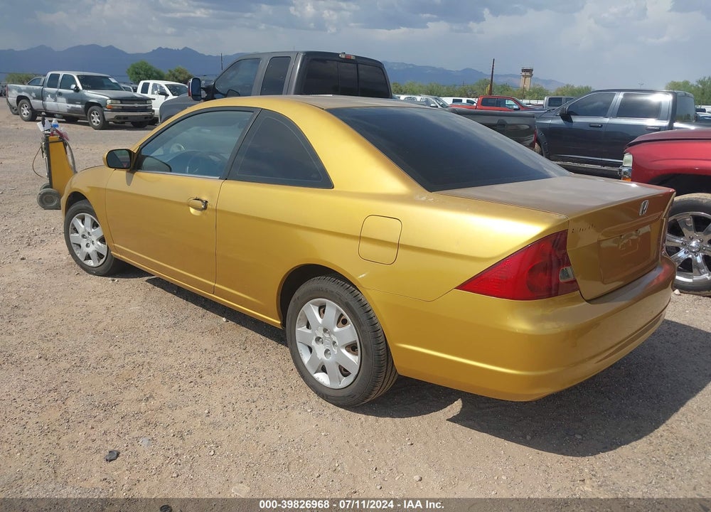 2001 HONDA CIVIC EX VIN: 1HGEM22971L003643