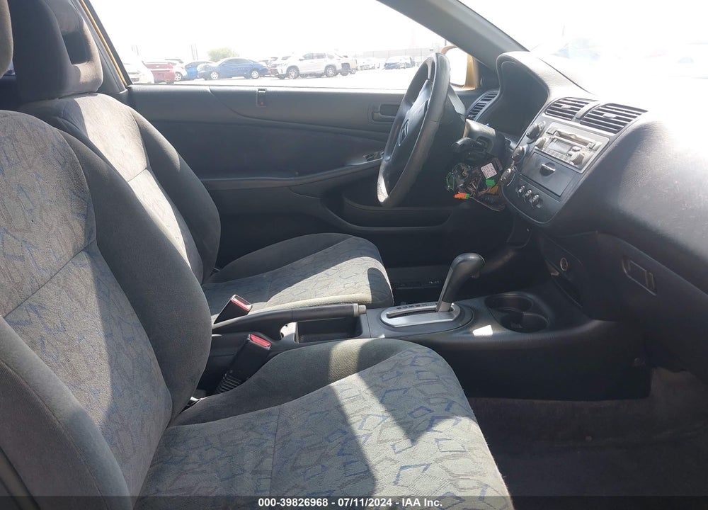 2001 HONDA CIVIC EX VIN: 1HGEM22971L003643
