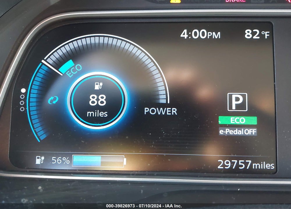 2019 NISSAN LEAF S VIN: 1N4AZ1CP8KC309215