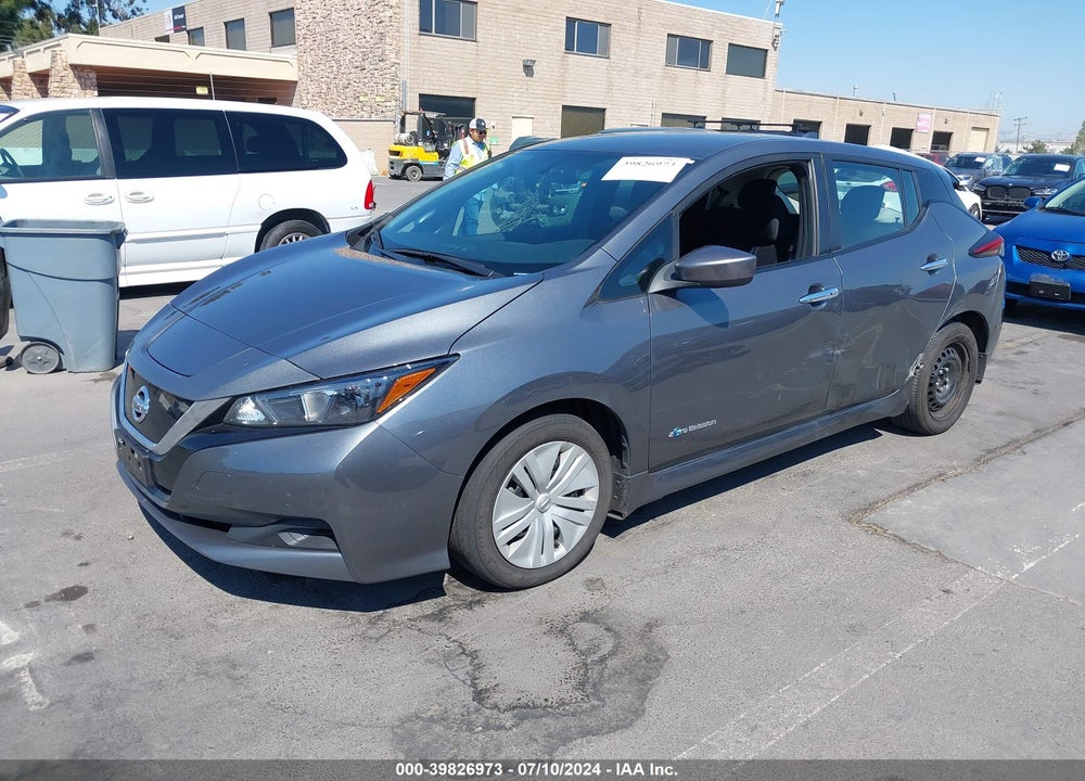 2019 NISSAN LEAF S VIN: 1N4AZ1CP8KC309215
