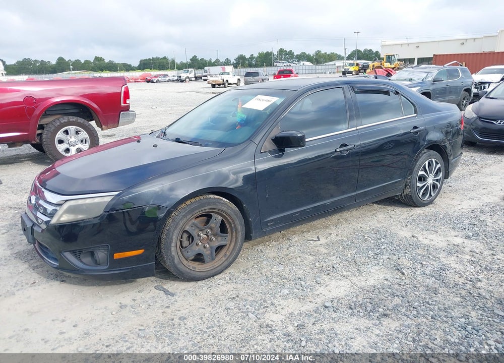 2010 FORD FUSION SE VIN: 3FAHP0HA3AR165124