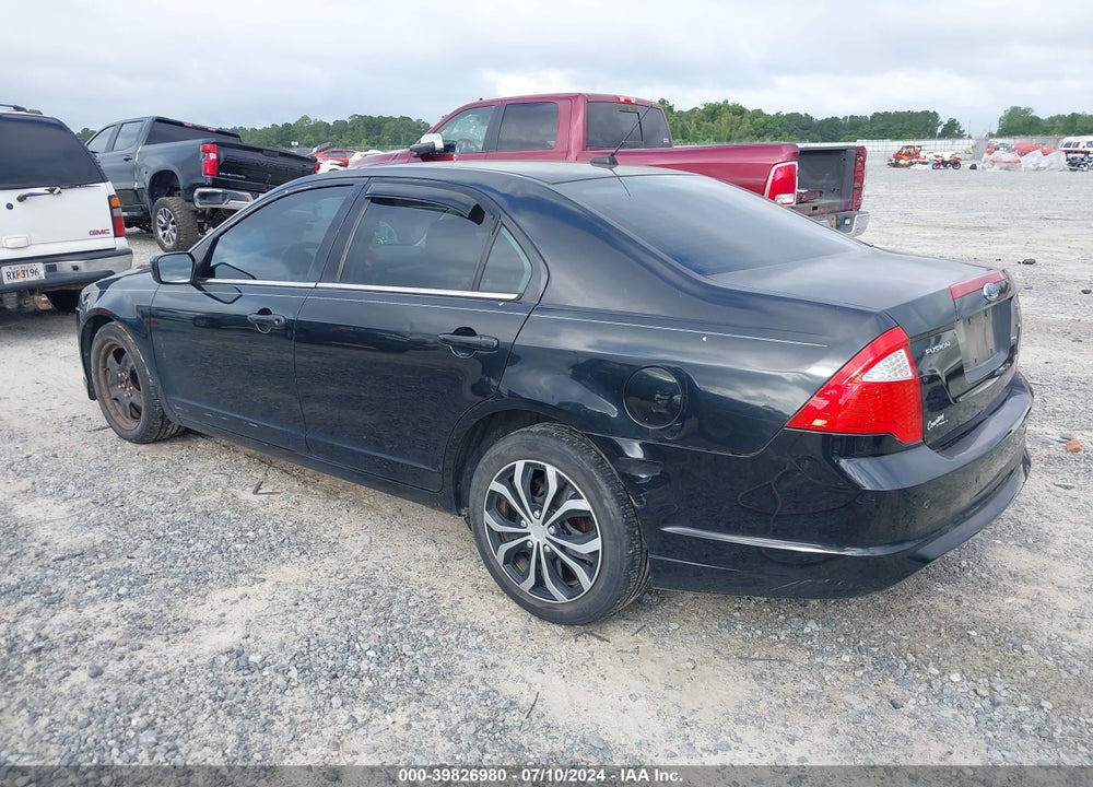 2010 FORD FUSION SE VIN: 3FAHP0HA3AR165124