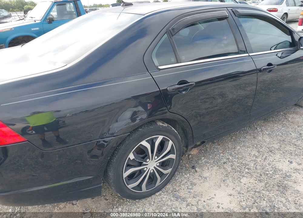 2010 FORD FUSION SE VIN: 3FAHP0HA3AR165124