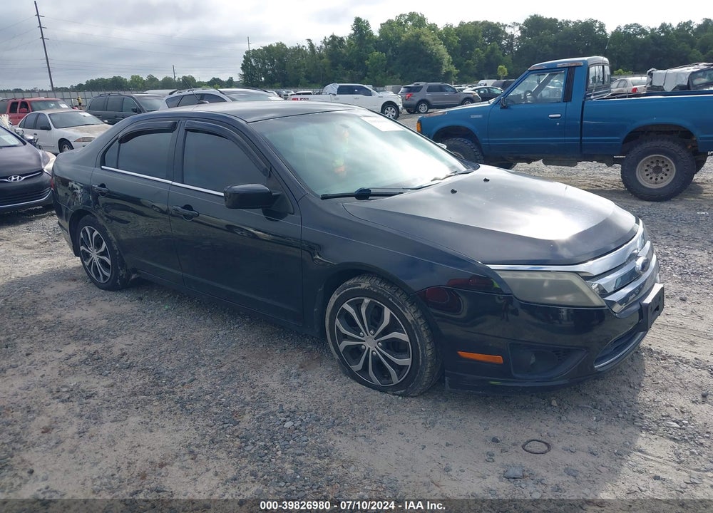 2010 FORD FUSION SE VIN: 3FAHP0HA3AR165124