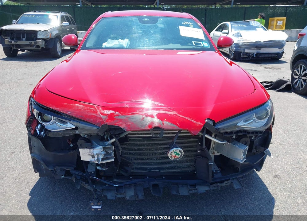 2020 ALFA ROMEO GIULIA AWD VIN: ZARFANAN2L7632837