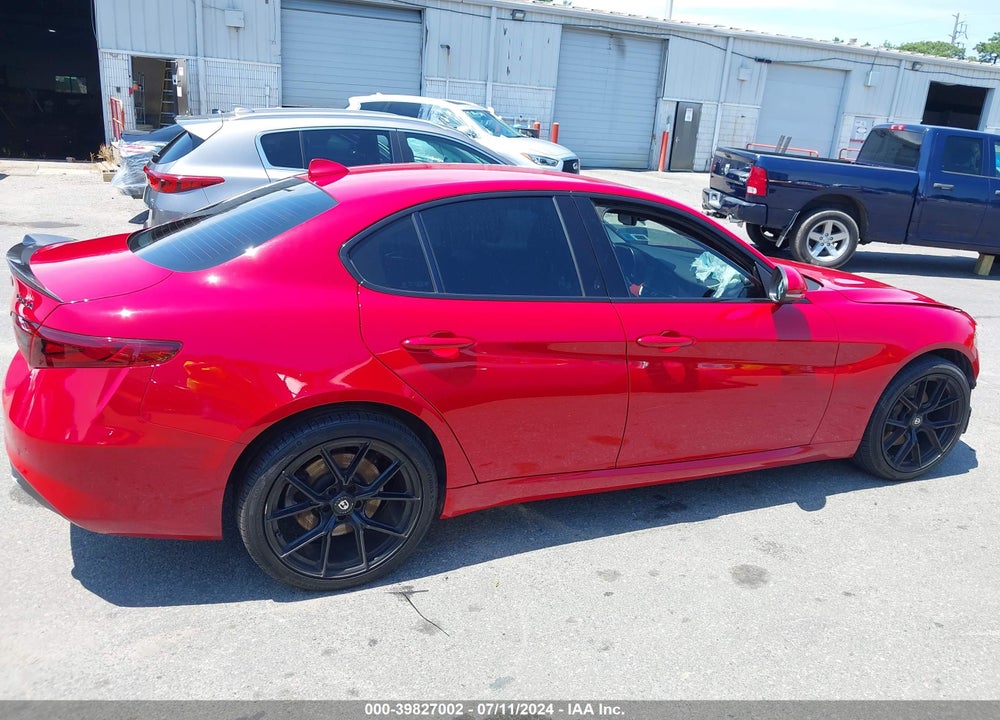 2020 ALFA ROMEO GIULIA AWD VIN: ZARFANAN2L7632837