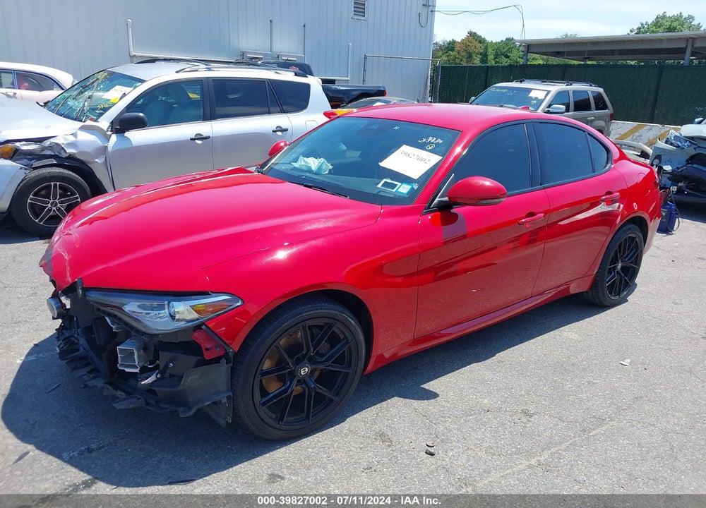 2020 ALFA ROMEO GIULIA AWD VIN: ZARFANAN2L7632837