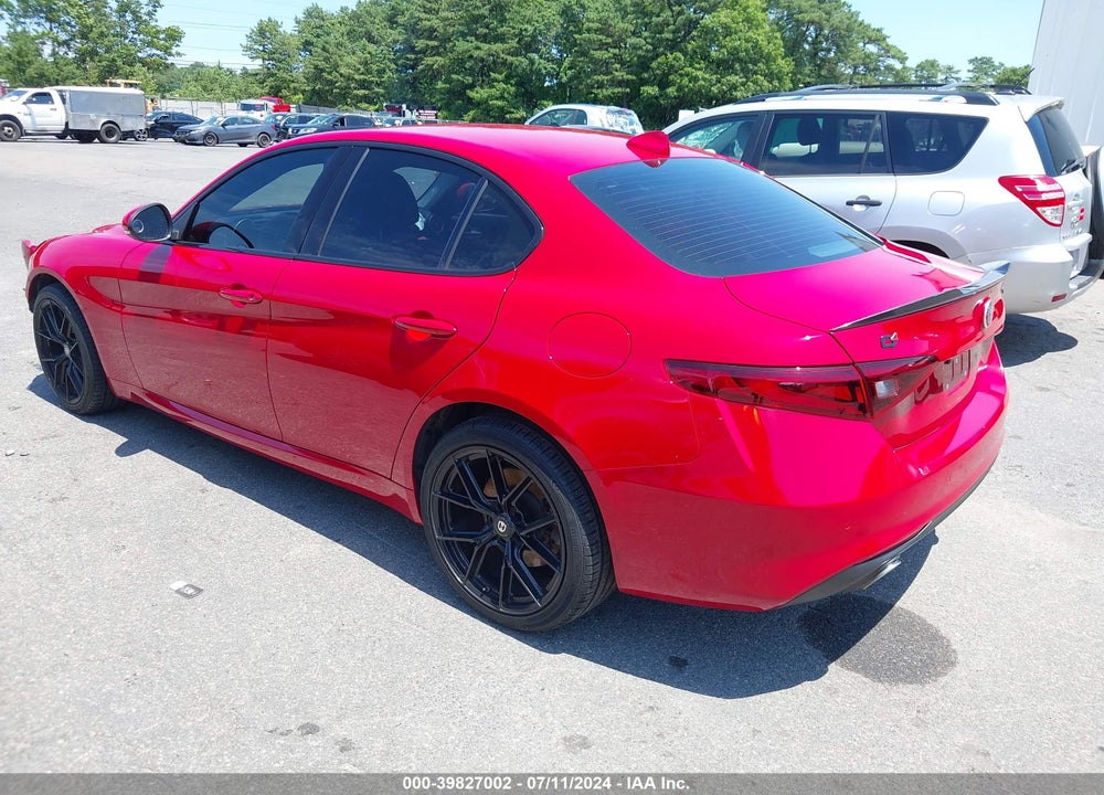 2020 ALFA ROMEO GIULIA AWD VIN: ZARFANAN2L7632837