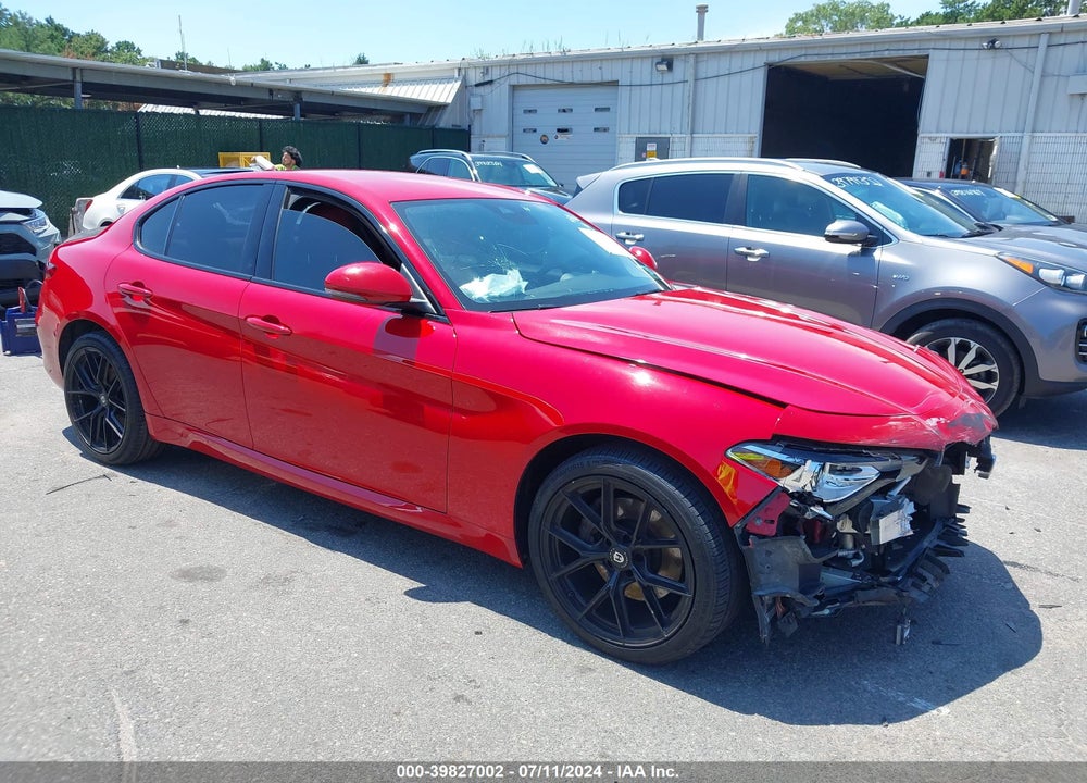 2020 ALFA ROMEO GIULIA AWD VIN: ZARFANAN2L7632837